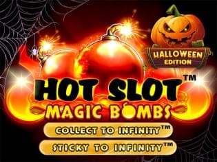 Hot Slot Magic Bombs Halloween screenshot